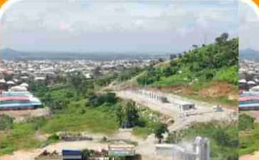 Photograph of the Danbaba asphalt plant
