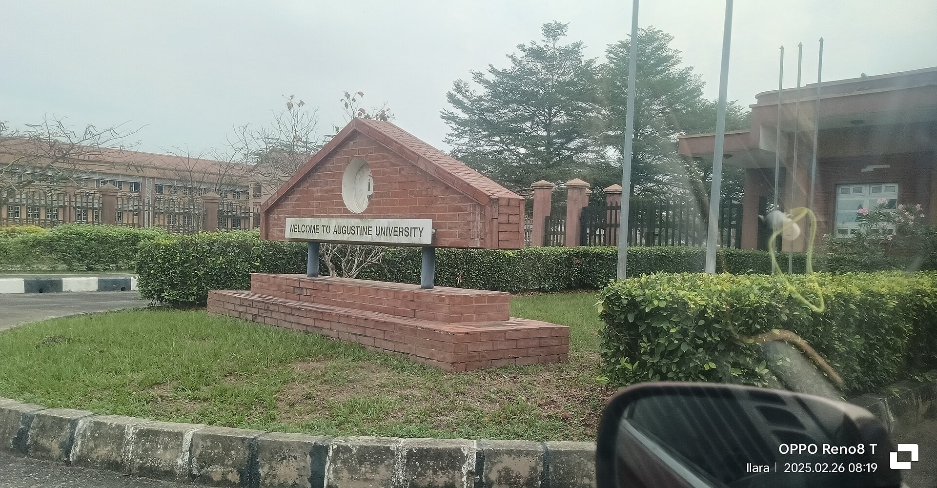 Photograph of the entrance of Augustine University, Ilara-Epe